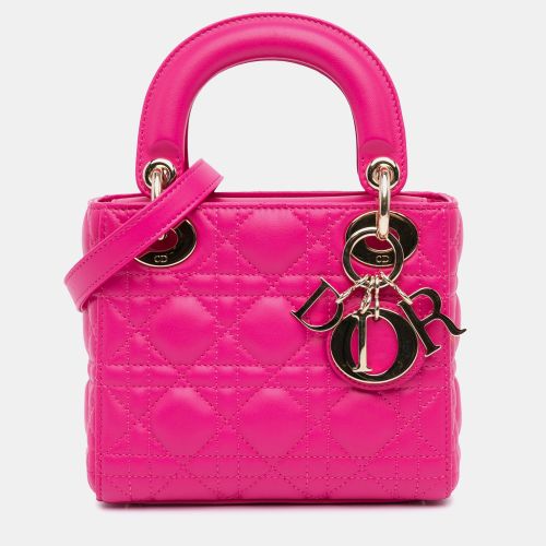 Mini Lambskin Cannage Lady - Dior - Modalova