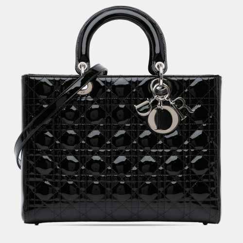 Large Patent Cannage Lady - Dior - Modalova