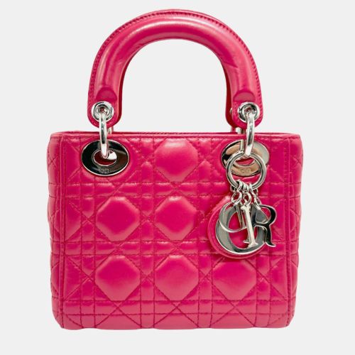 Christian Leather Lady Small Shoulder Bag - Dior - Modalova