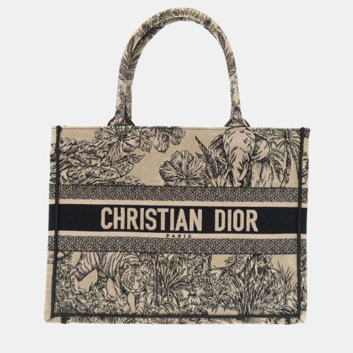 Christian Canvas Book Tote Medium Bag - Dior - Modalova