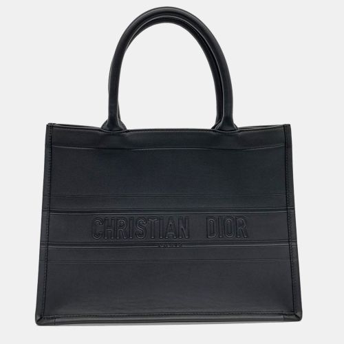 Dior Black Leather Book Tote Bag 36 - Dior - Modalova