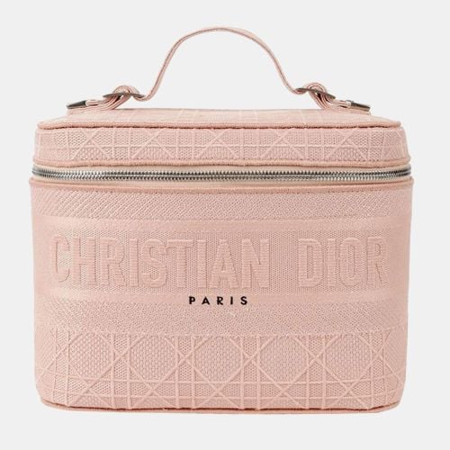 Light Canvas D Lite Vanity Case Bag - Dior - Modalova