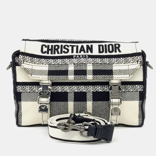 White Fabric Camp Bag Small - Dior - Modalova