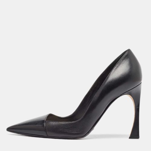 Leather Pointed Toe Pumps Size 38 - Dior - Modalova