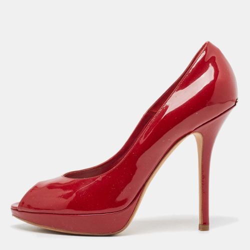 Dark Patent Leather Miss Pumps Size 38 - Dior - Modalova