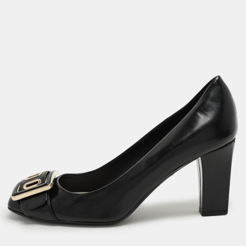 Leather Buckle Embellished Pumps Size 37.5 - Dior - Modalova