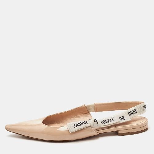 Patent Leather J'a Slingback Flats Size 39 - Dior - Modalova