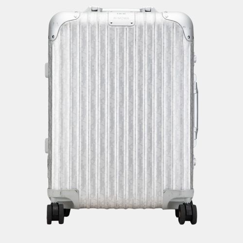 Rimowa Oblique Aluminum Gradient Cabin Luggage - Dior - Modalova