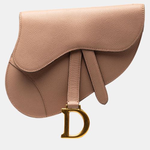 Dior Brown Leather Saddle Belt Bag - Dior - Modalova