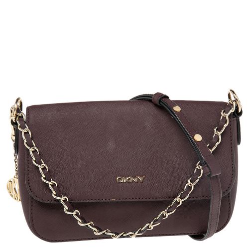 Leather Bryant Park Flap Shoulder Bag - Dkny - Modalova