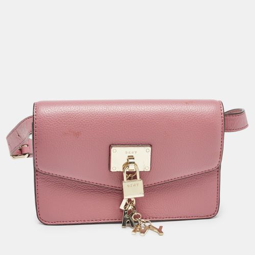 DKNY Pink Leather Elissa Belt Bag - Dkny - Modalova