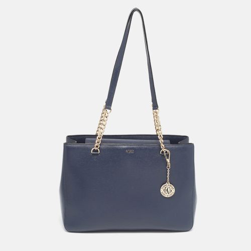 Leather Charm Chain Tote - Dkny - Modalova