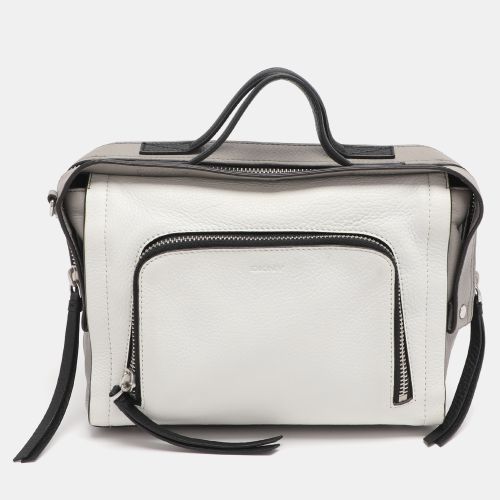 Grey Leather Top Handle Bag - Dkny - Modalova