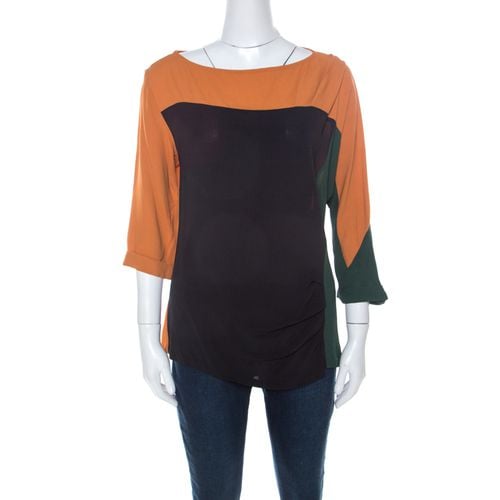 Crepe Colorblock Top M - Dries van Noten - Modalova