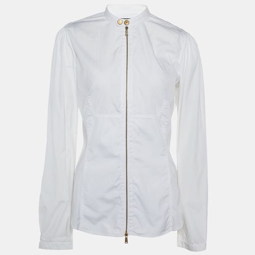 Cotton Zip Front Shirt L - Dsquared2 - Modalova