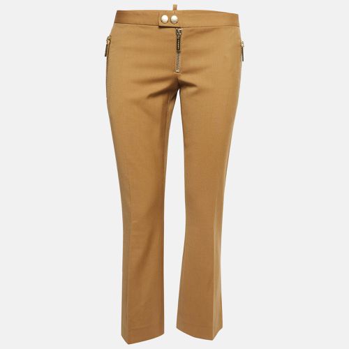 Gabardine Zipper Detail Trousers M - Dsquared2 - Modalova