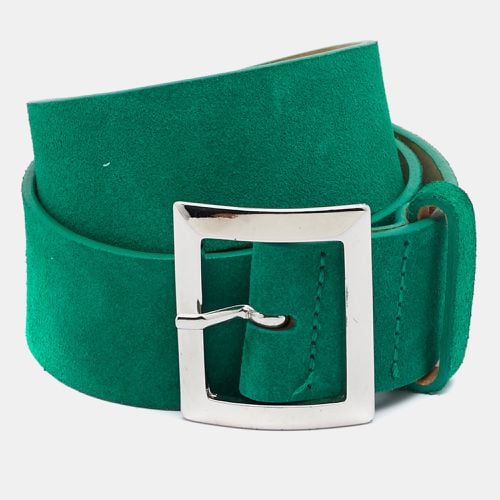 Dsquared2 Green Suede Buckle Belt M - Dsquared2 - Modalova