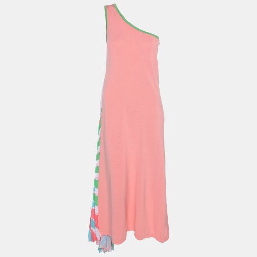 Peach Stretch Knit Midi Dress S - Emilio Pucci - Modalova