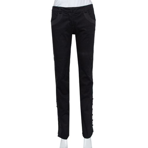 Side Trim & Button Detail Trousers M - Emporio Armani - Modalova