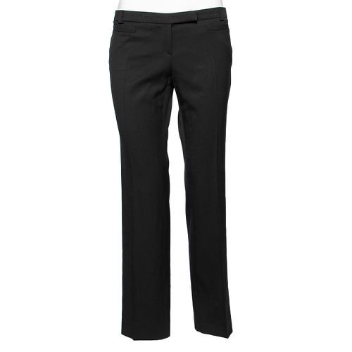 Wool Straight Fit Trousers M - Emporio Armani - Modalova