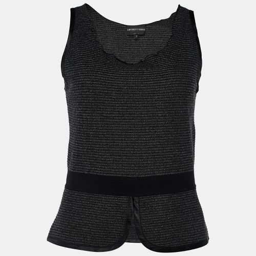 Knit Sleeveless Top S - Emporio Armani - Modalova