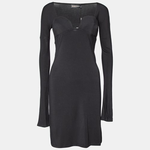 Modal Knit Midi Dress M - Emporio Armani - Modalova