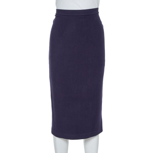 Knit Pencil Skirt M - Emporio Armani - Modalova