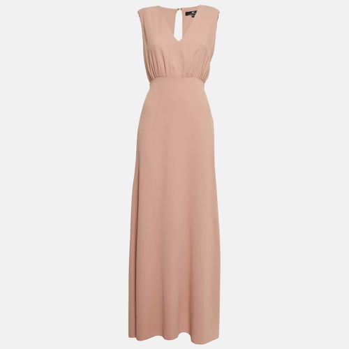 Crepe Sleeveless Maxi Dress M - Elisabetta Franchi - Modalova