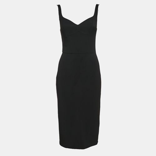 Stretch Crepe Sheath Dress S - Elisabetta Franchi - Modalova