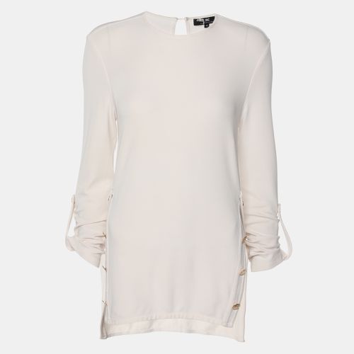 Knit Fabric Long Sleeve Blouse XL - Elisabetta Franchi - Modalova