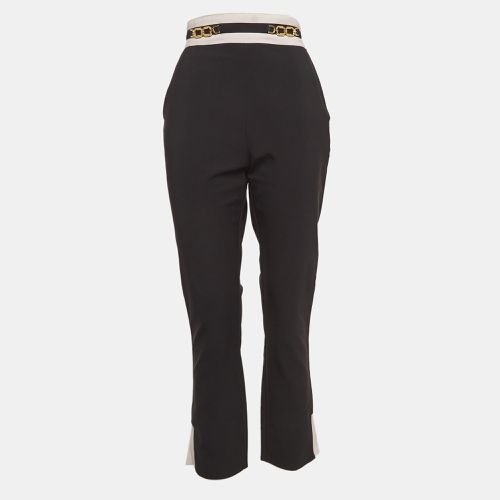 Embellished Stretch Knit Trousers L - Elisabetta Franchi - Modalova