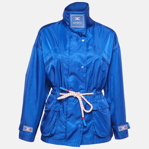 Nylon Windbreaker Jacket S - Elisabetta Franchi - Modalova