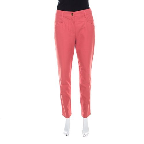 Coral Stretch Denim Teresa Straight Leg Jeans M - Escada - Modalova