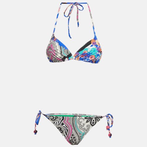 Printed Jersey Swimsuit M - Etro - Modalova