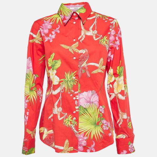 Tropical Print Cotton Shirt L - Etro - Modalova