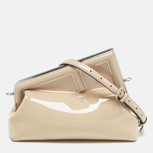 Patent Leather First Midi Shoulder Bag - Fendi - Modalova