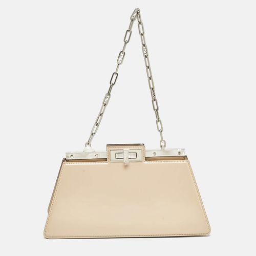 Patent Leather Medium Peekaboo Cut Bag - Fendi - Modalova