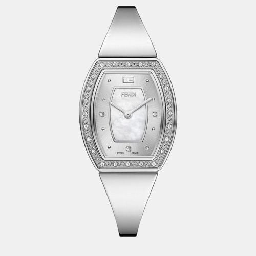 Fendi Silver Steel Watch - Fendi - Modalova