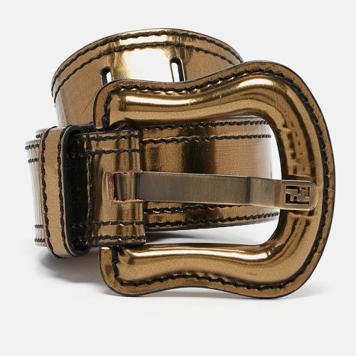 Patent Leather B Buckle Belt 95CM - Fendi - Modalova