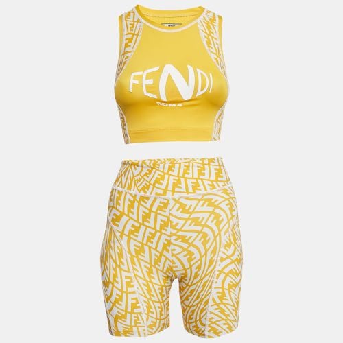 FF Vertigo Print Jersey Active Wear Set S - Fendi - Modalova