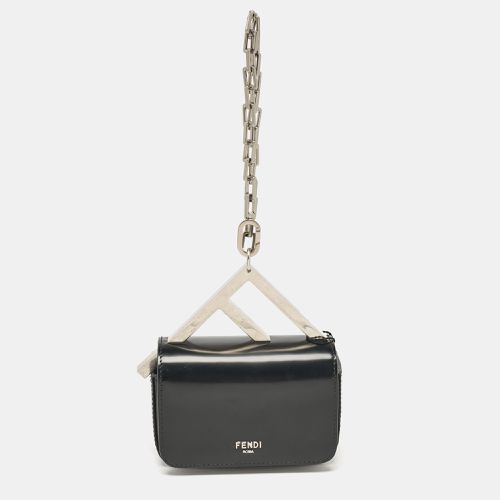 Leather Nano F Chain Clutch - Fendi - Modalova