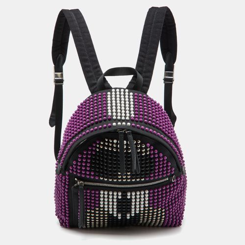 Purple Nylon Karl Beaded Backpack - Fendi - Modalova