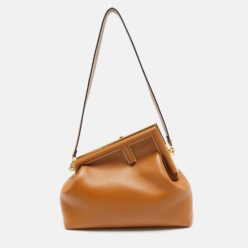 Leather Medium First Shoulder Bag - Fendi - Modalova