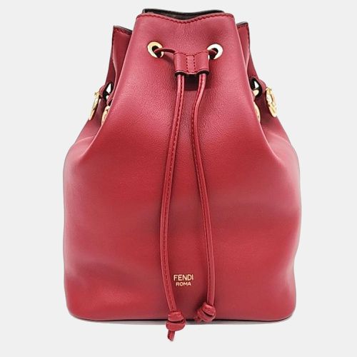 Leather Montresor Bucket Bag - Fendi - Modalova