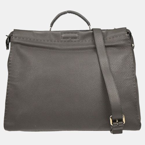 Leather Peekaboo Fit Handbag - Fendi - Modalova