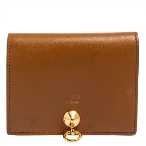 Leather By The Way Bifold Wallet - Fendi - Modalova