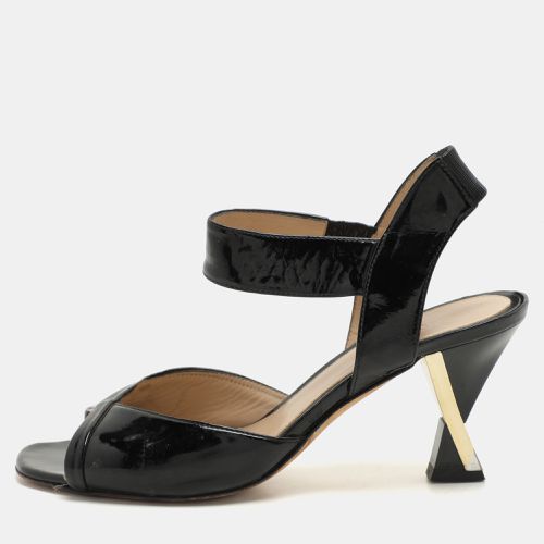 Patent Leather Ankle Strap Sandals Size 37.5 - Fendi - Modalova