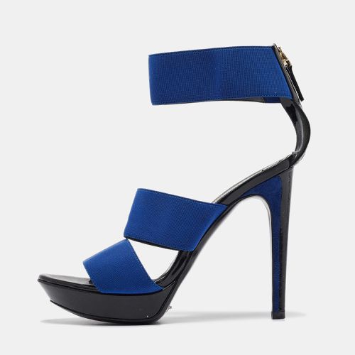 Elastic Platform Ankle Strap Sandals Size 38 - Fendi - Modalova