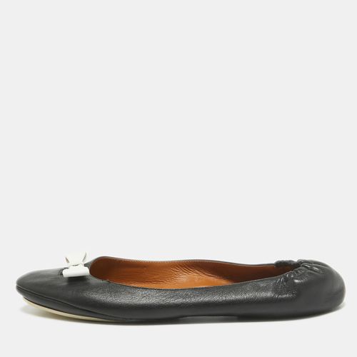 Leather Let's Dance Bow Ballet Flats Size 39 - Fendi - Modalova