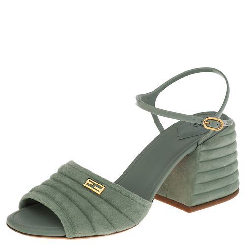 Light Suede And Jelly Promenade Sandals Size 39 - Fendi - Modalova